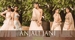 Desktop Screenshot of anjalijani.com